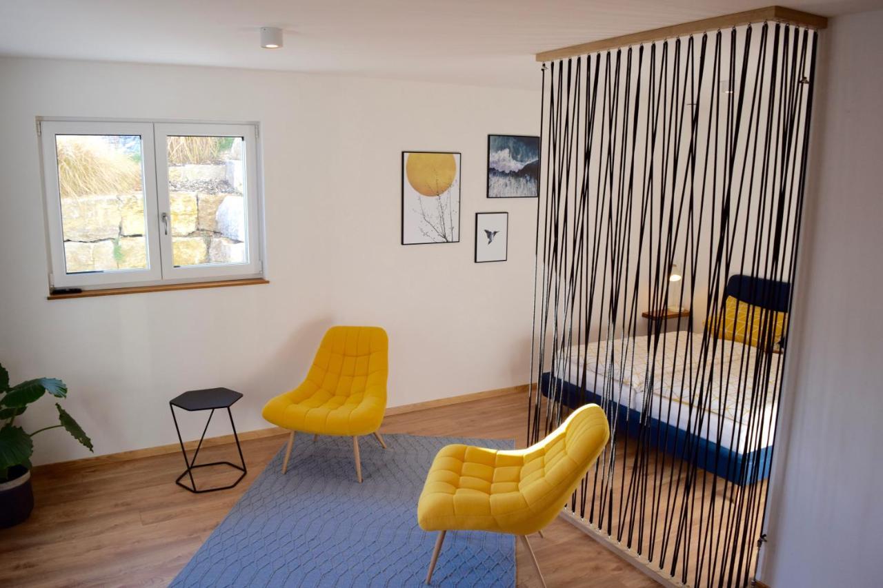 Ferienwohnung Am Geisberg Geisfeld  Eksteriør billede